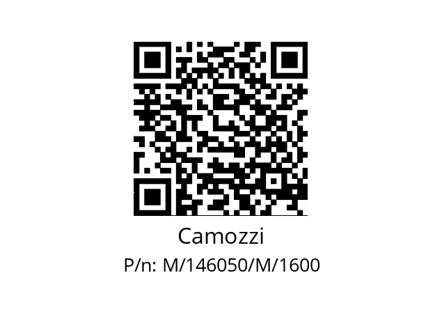   Camozzi M/146050/M/1600