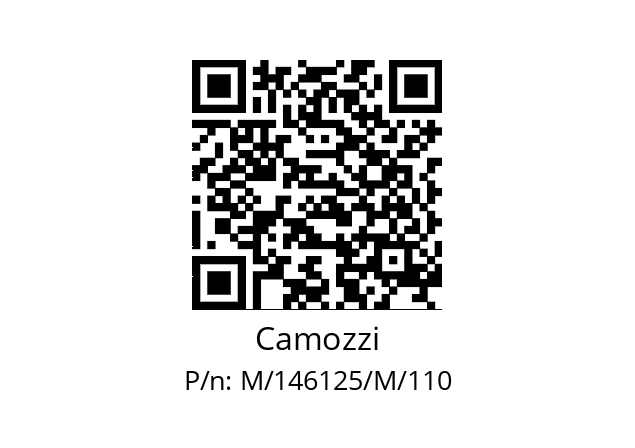   Camozzi M/146125/M/110