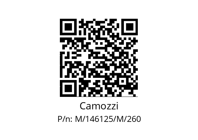   Camozzi M/146125/M/260