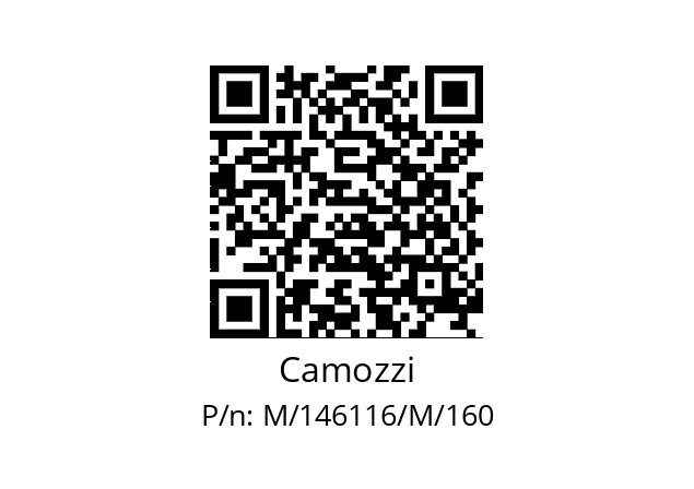   Camozzi M/146116/M/160