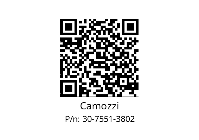   Camozzi 30-7551-3802