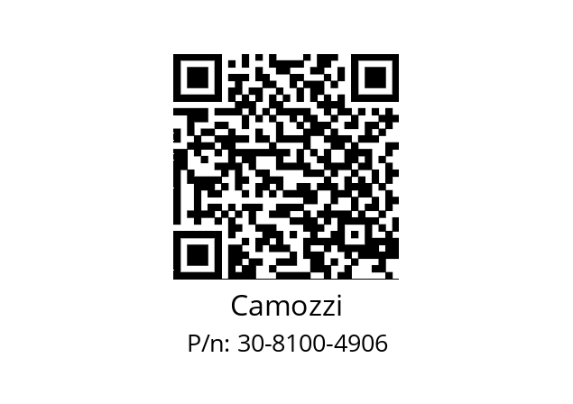   Camozzi 30-8100-4906