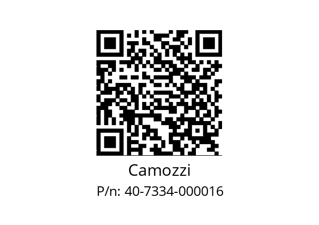   Camozzi 40-7334-000016