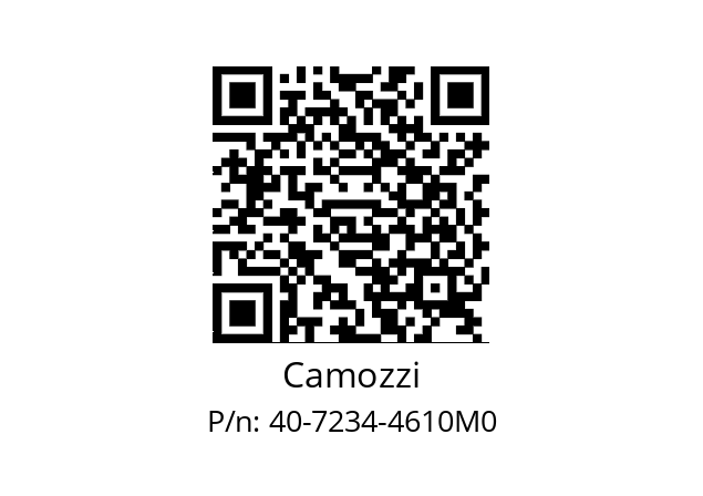   Camozzi 40-7234-4610M0