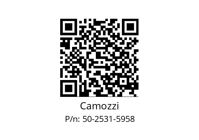   Camozzi 50-2531-5958