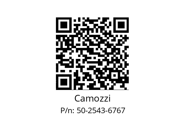   Camozzi 50-2543-6767