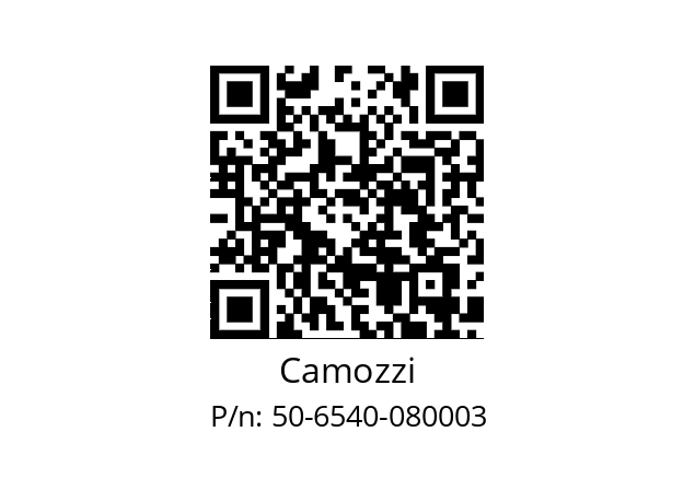   Camozzi 50-6540-080003