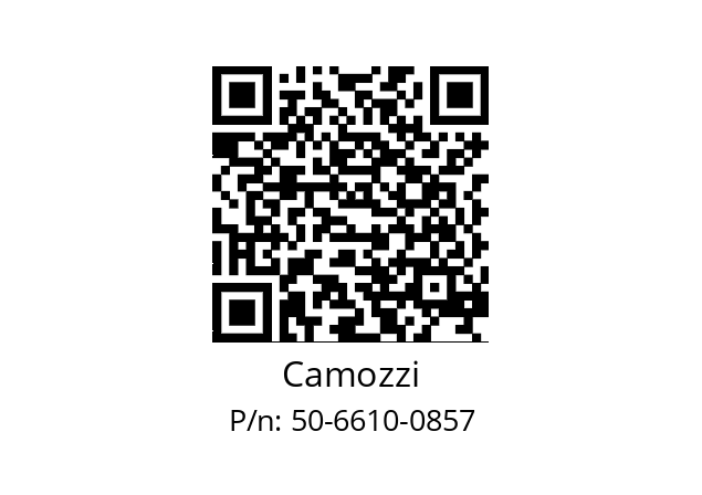   Camozzi 50-6610-0857