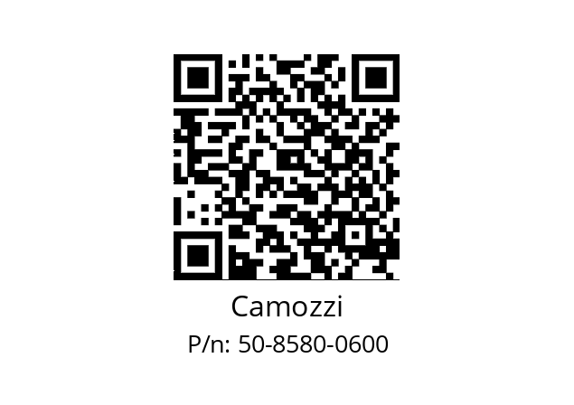   Camozzi 50-8580-0600