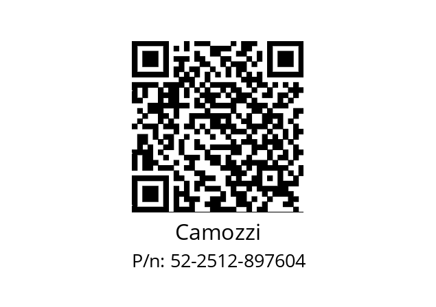   Camozzi 52-2512-897604