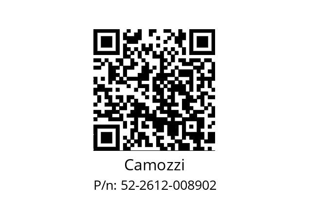   Camozzi 52-2612-008902