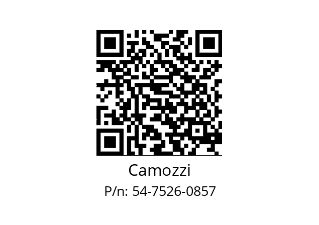   Camozzi 54-7526-0857