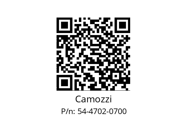   Camozzi 54-4702-0700