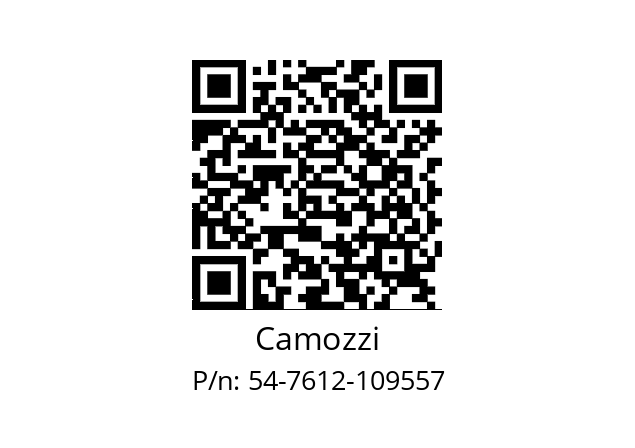   Camozzi 54-7612-109557