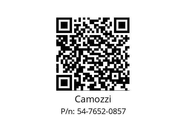   Camozzi 54-7652-0857