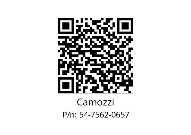   Camozzi 54-7562-0657