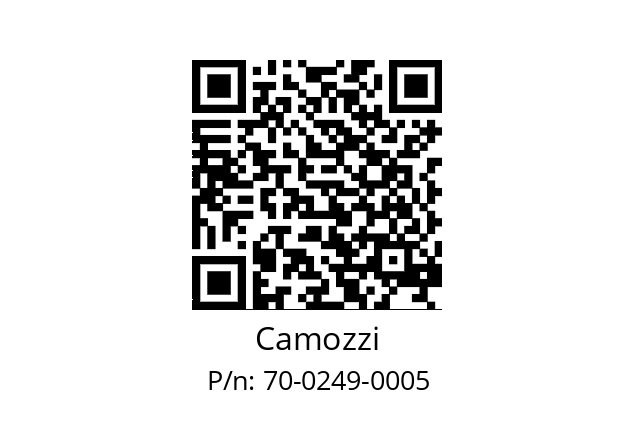   Camozzi 70-0249-0005