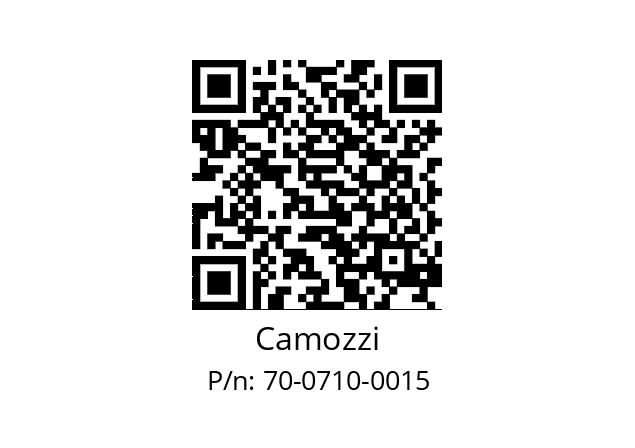   Camozzi 70-0710-0015