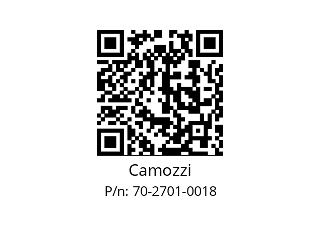   Camozzi 70-2701-0018