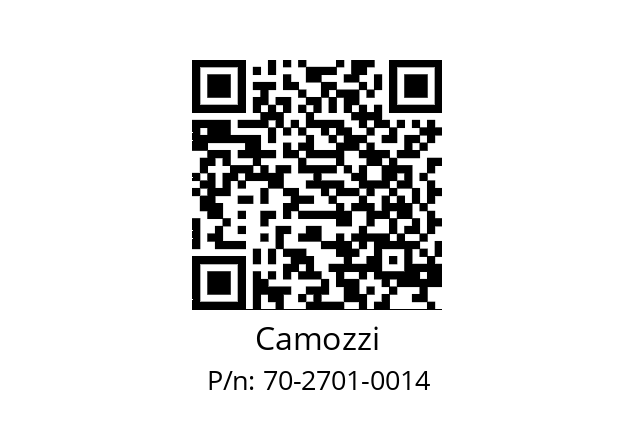   Camozzi 70-2701-0014