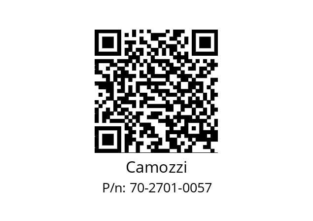   Camozzi 70-2701-0057