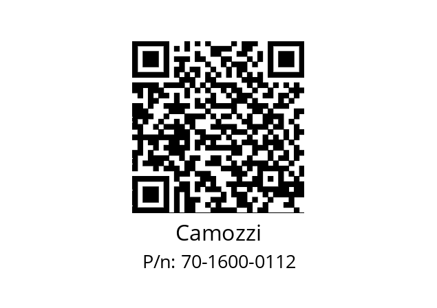   Camozzi 70-1600-0112