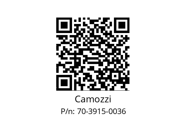   Camozzi 70-3915-0036