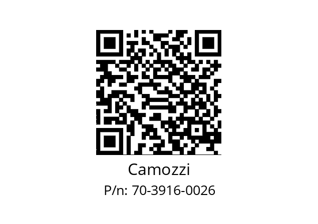   Camozzi 70-3916-0026