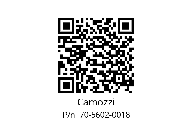   Camozzi 70-5602-0018