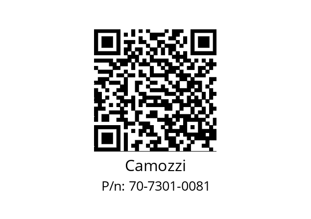   Camozzi 70-7301-0081