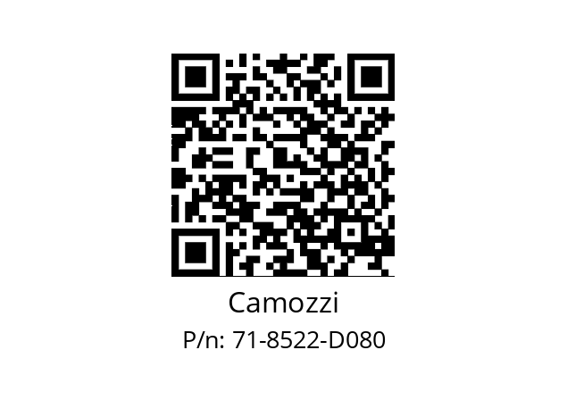   Camozzi 71-8522-D080