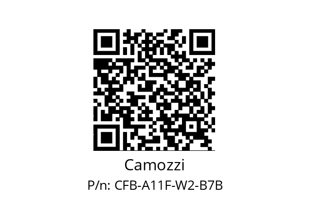   Camozzi CFB-A11F-W2-B7B