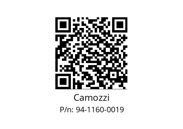   Camozzi 94-1160-0019