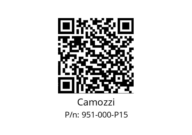   Camozzi 951-000-P15