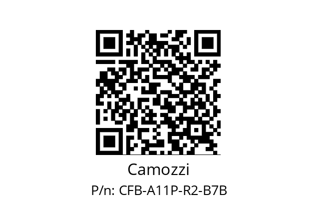   Camozzi CFB-A11P-R2-B7B