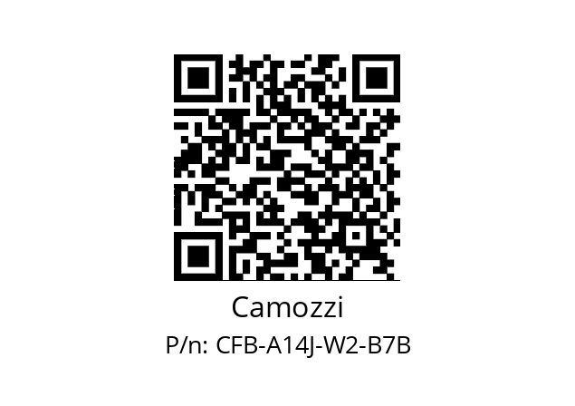   Camozzi CFB-A14J-W2-B7B