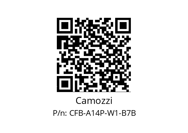   Camozzi CFB-A14P-W1-B7B