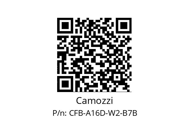   Camozzi CFB-A16D-W2-B7B