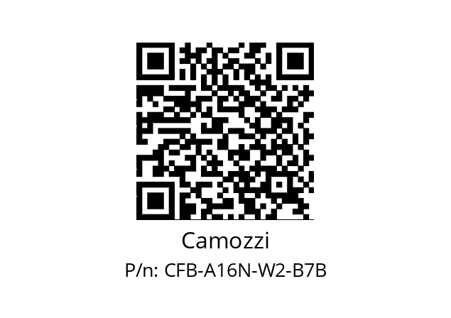   Camozzi CFB-A16N-W2-B7B