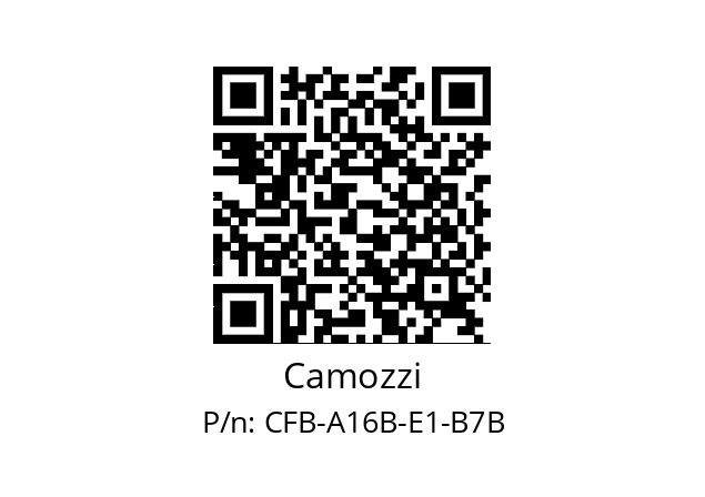   Camozzi CFB-A16B-E1-B7B