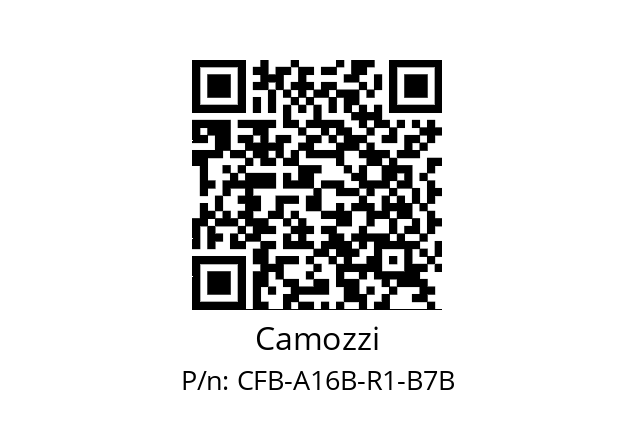   Camozzi CFB-A16B-R1-B7B