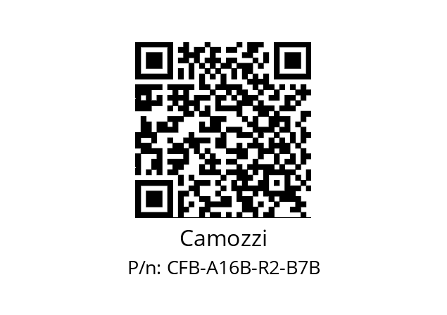   Camozzi CFB-A16B-R2-B7B