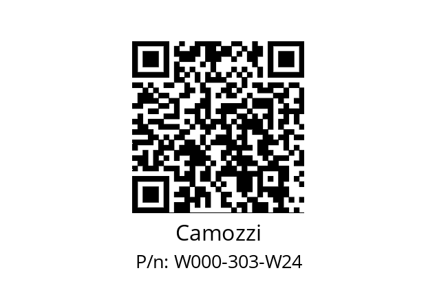   Camozzi W000-303-W24