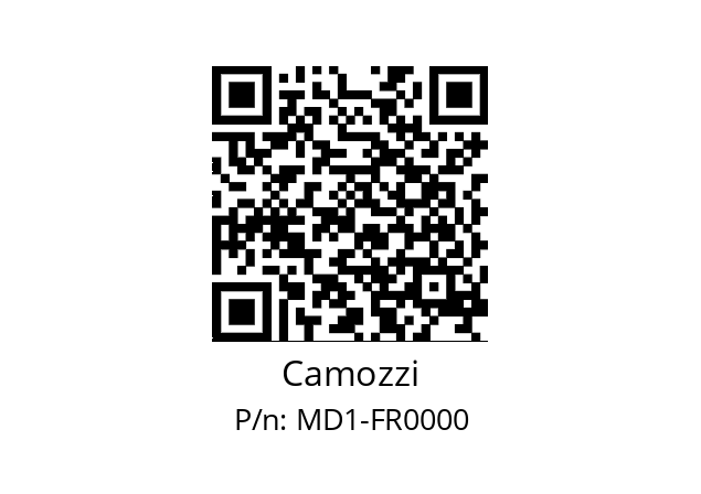   Camozzi MD1-FR0000