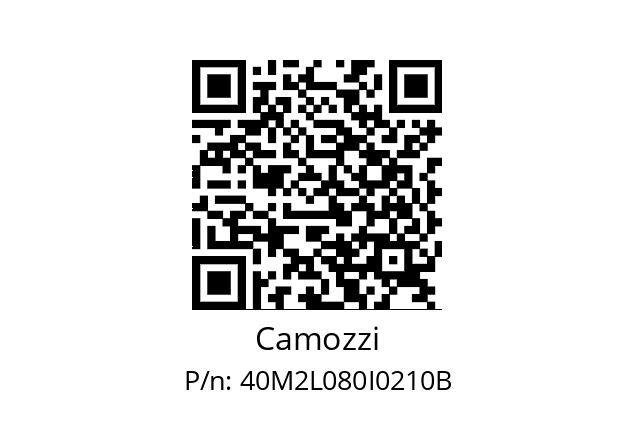   Camozzi 40M2L080I0210B