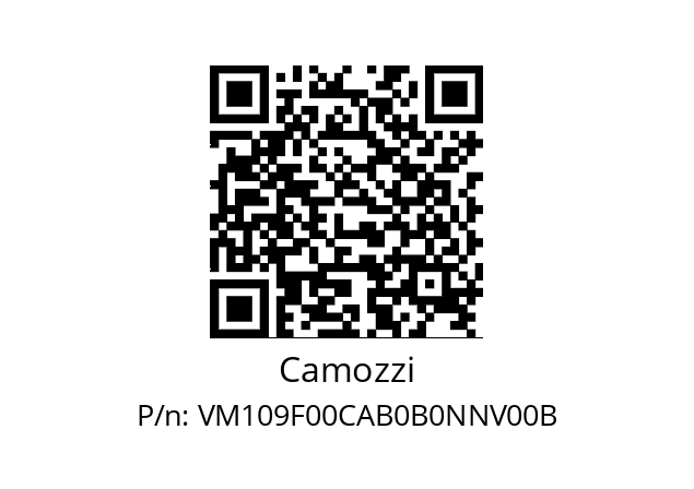   Camozzi VM109F00CAB0B0NNV00B