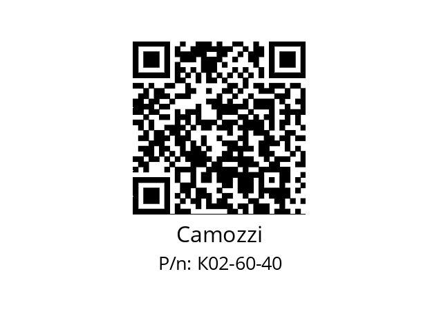   Camozzi К02-60-40