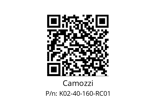   Camozzi K02-40-160-RC01