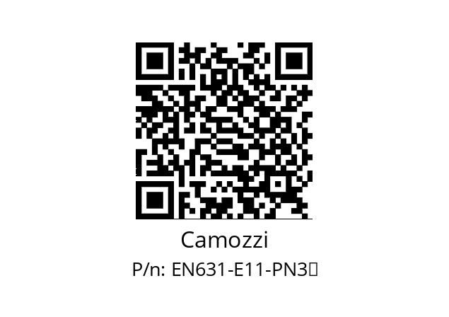   Camozzi EN631-E11-PN3	