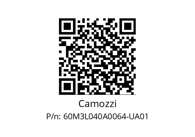   Camozzi 60M3L040A0064-UA01